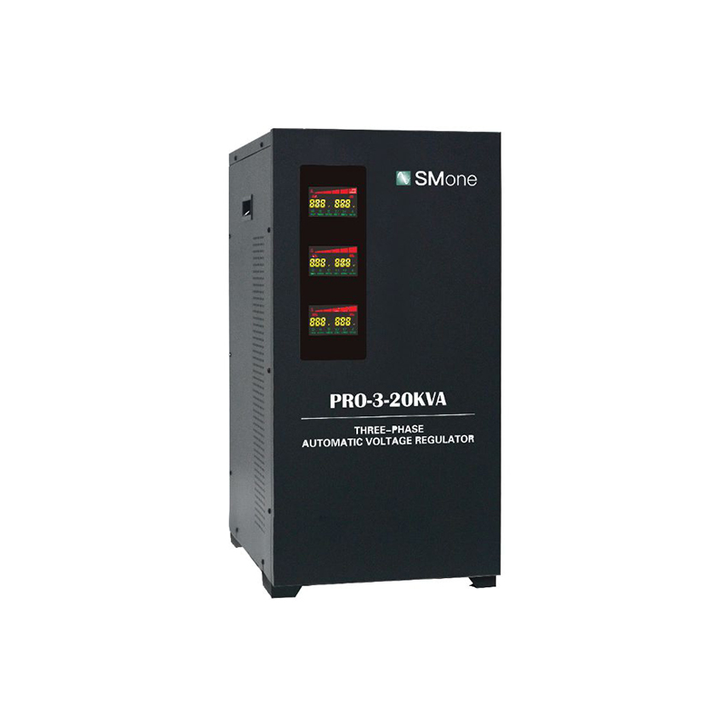 [106011] Stabilizator napięcia z serworegulatorem 3-fazowy 20 kVA — SMone 106011
