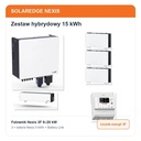 Zestaw hybrydowy SolarEdge Nexis 15 kWh z licznikiem energii