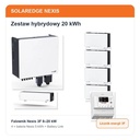 Zestaw hybrydowy SolarEdge Nexis 20 kWh z licznikiem energii