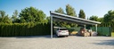 Amiston Carport SIDEWAY — wjazd boczny / wąski podjazd