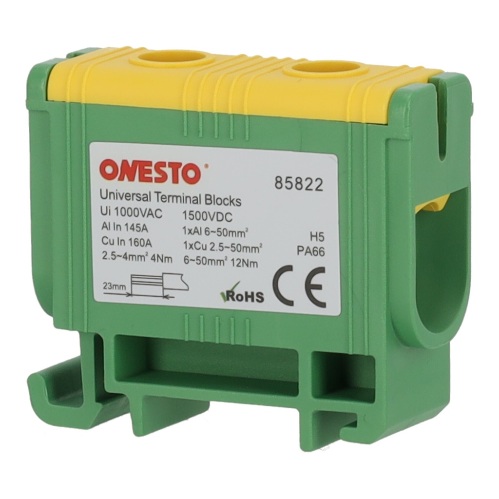 Blok rozdzielczy (listwa zaciskowa) Onesto FJ-E50 50 mm² PE