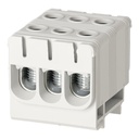 Blok rozdzielczy (listwa zaciskowa) Onesto FJ-E50/3 50 mm² szary