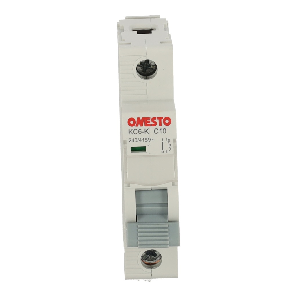 [ONESTO-MCC6KA1P10AC] Wyłącznik nadprądowy Onesto KC6 1P C10 6 kA