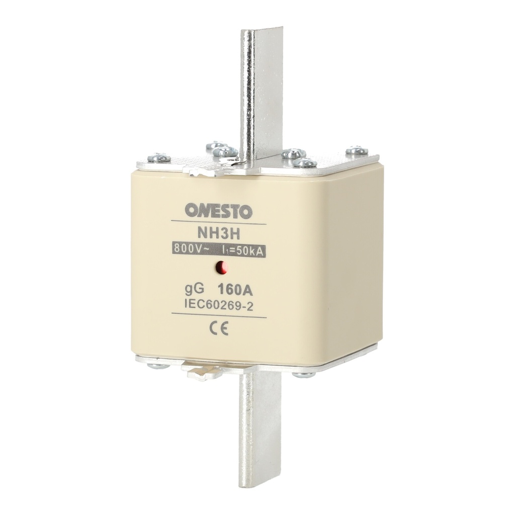 [ONESTO-NH3H-160-PV] Wkładka bezpiecznikowa NH3 gG Onesto NH3H-PV 160 A 800 V AC