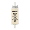 Wkładka bezpiecznikowa NH000 gG Onesto 20 A 500 V AC