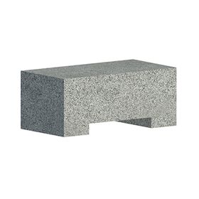 [KONS-BBDKFEDN] Bloczek betonowy do konstrukcji fotowoltaicznej element dociążający NC20