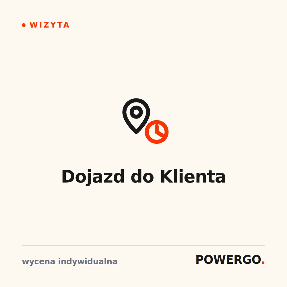 Dojazd do Klienta