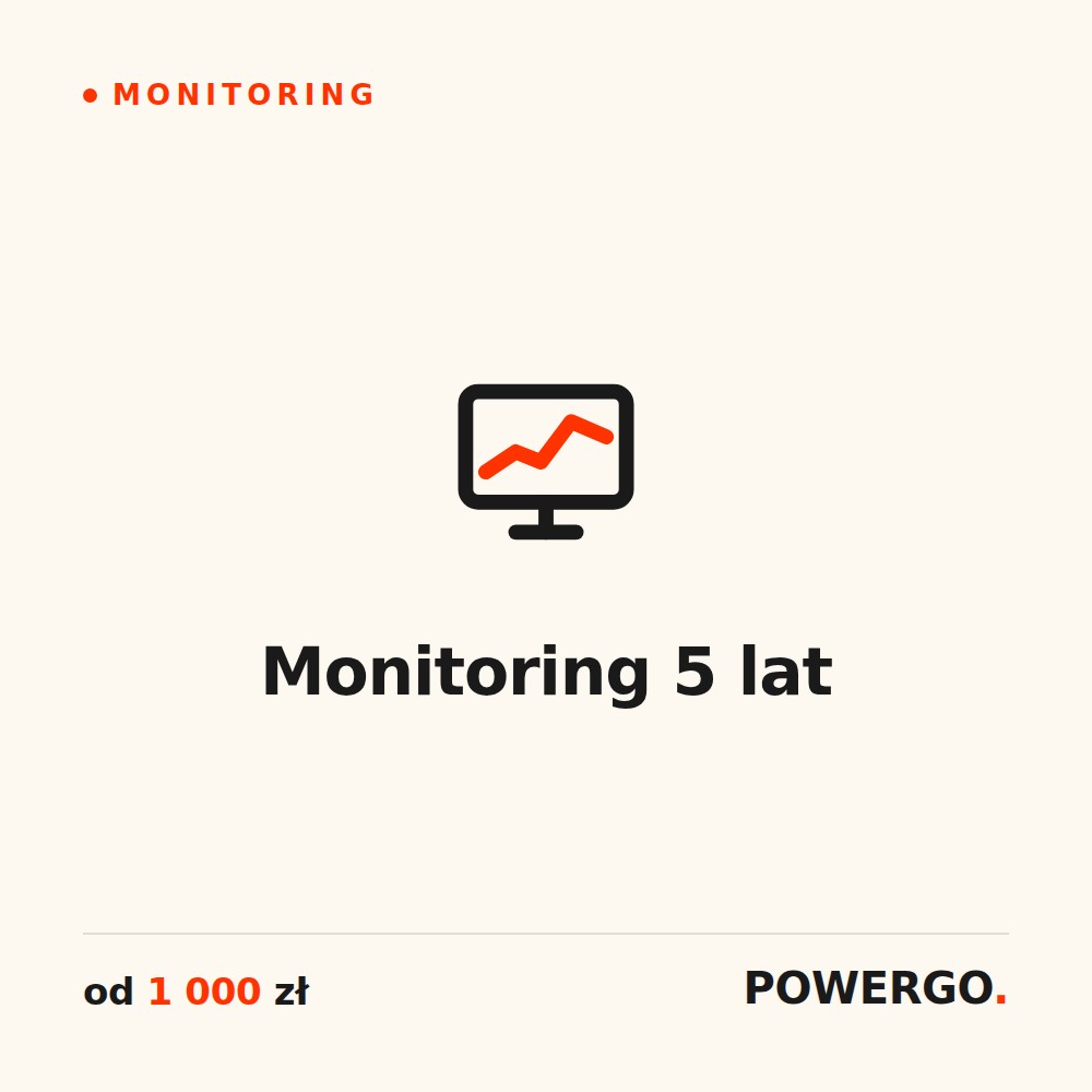 Monitoring 5 lat