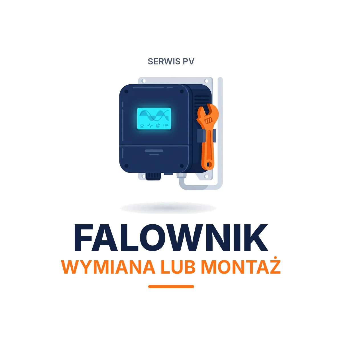 [SRV-PV-INW] Usługa wymiany lub montażu falownika bez konfiguracji podłączenia sieciowego
